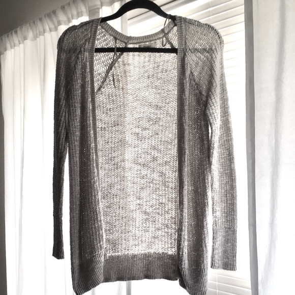 Mudd Sweaters - Lightweight Gray Cardigan Sweater